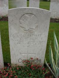 Etaples Military Cemetery - Wilkes, E
